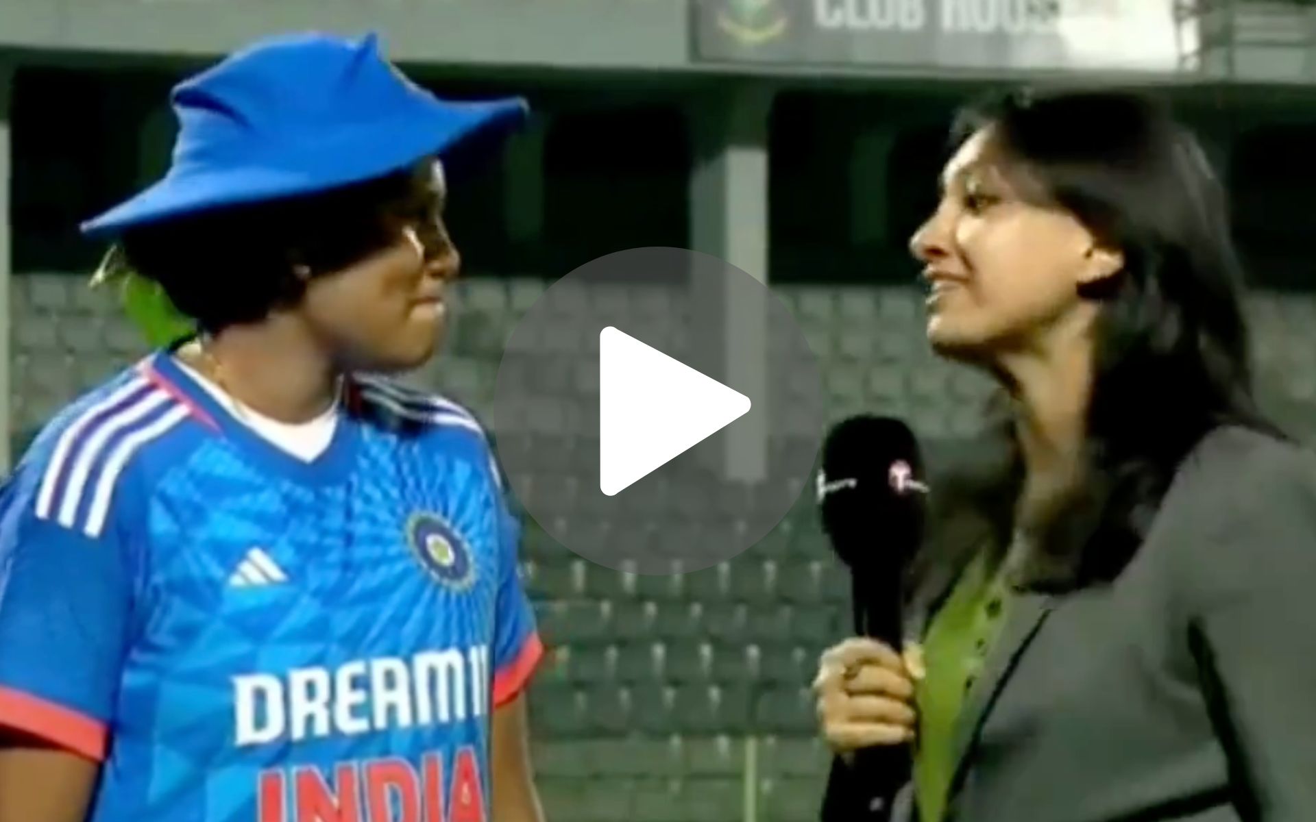 [Watch] Asha Sobhana Gets Emotional Following Inspirational Debut For India